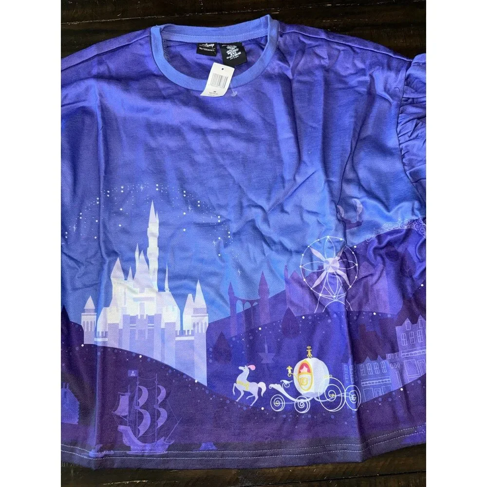 Disney Cinderella Long-Sleeved Sweatshirt Women's Medium - Picture 7 of 9
